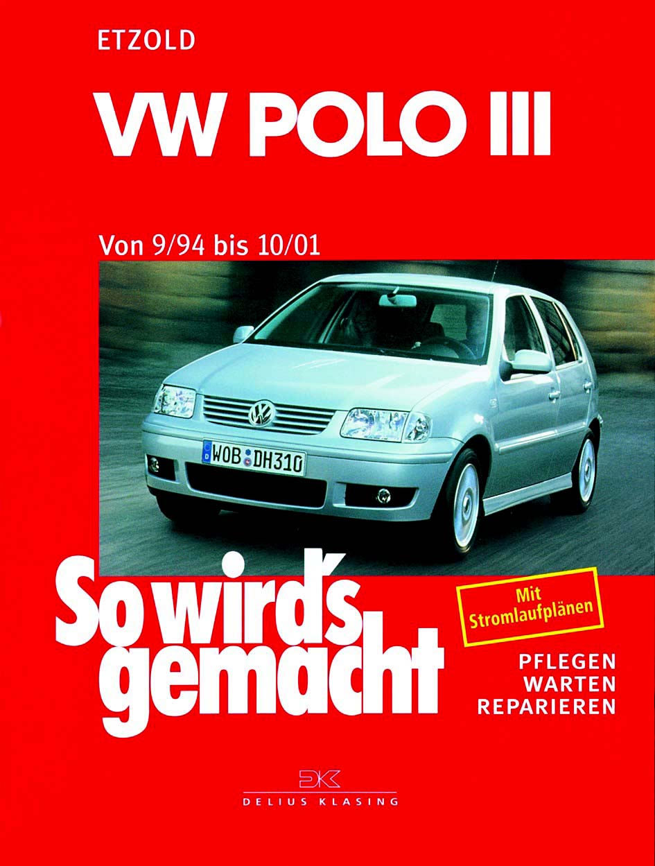 Werkstatthandbuch VW Polo 89C 1,3l Reparaturleitfaden Digifant 3F ab 10.1990